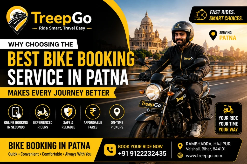 Bike Booking in Patna for fast, safe, and convenient bike rides