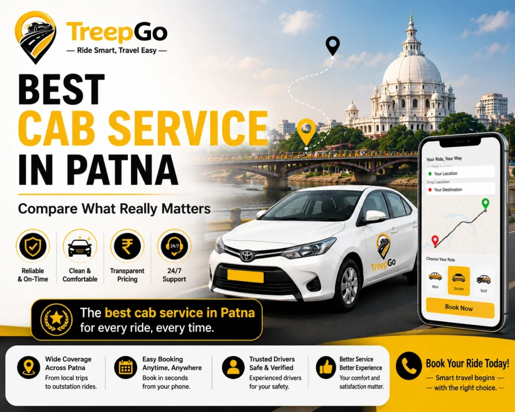 Best Cab Service in Patna for safe, comfortable and reliable travel