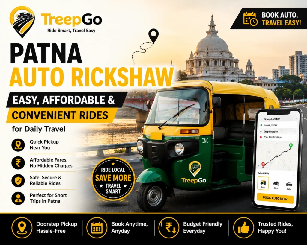 Patna auto rickshaw for easy and affordable daily rides