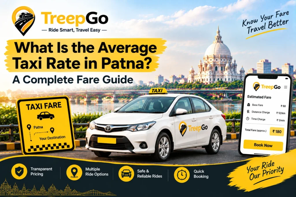Taxi rate in Patna for local travel and online cab booking